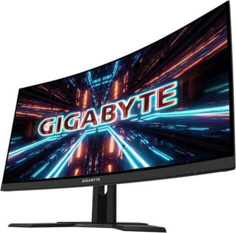 Gigabyte monitor gaming curbat, G27QC A, diagonala 27", bit depth 8 bits, aspect ratio 169, rez